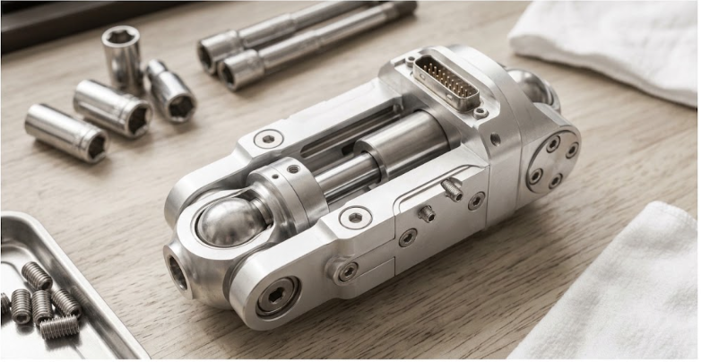 imige metal part silver on desk png